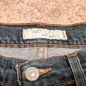 Levi's Denim Boot Cut 10 Short Jeans Like New